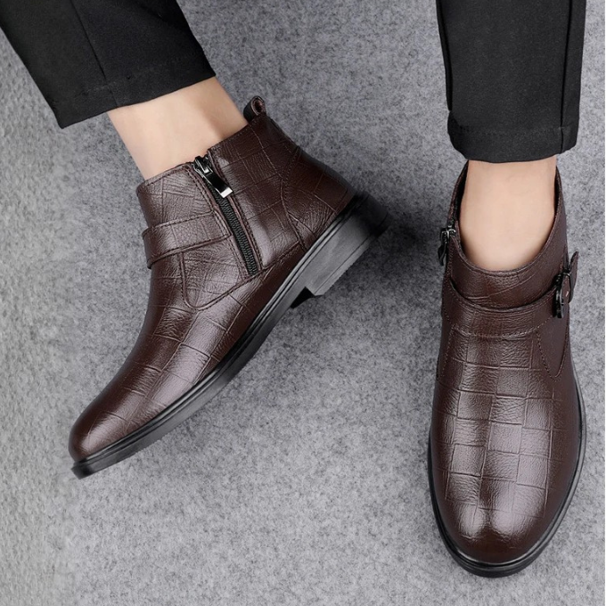 The Stratford Leather Boot