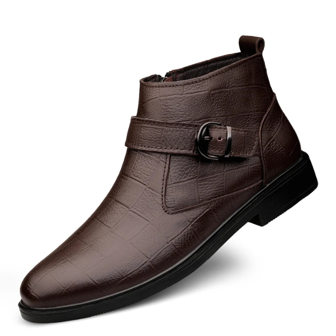 The Stratford Leather Boot