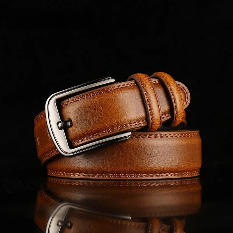 Harrison Signature Cowhide Leather Belt
