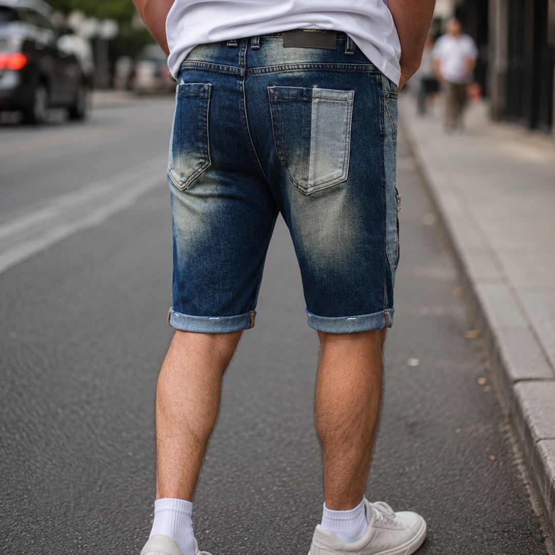 Carter Faded Denim Shorts