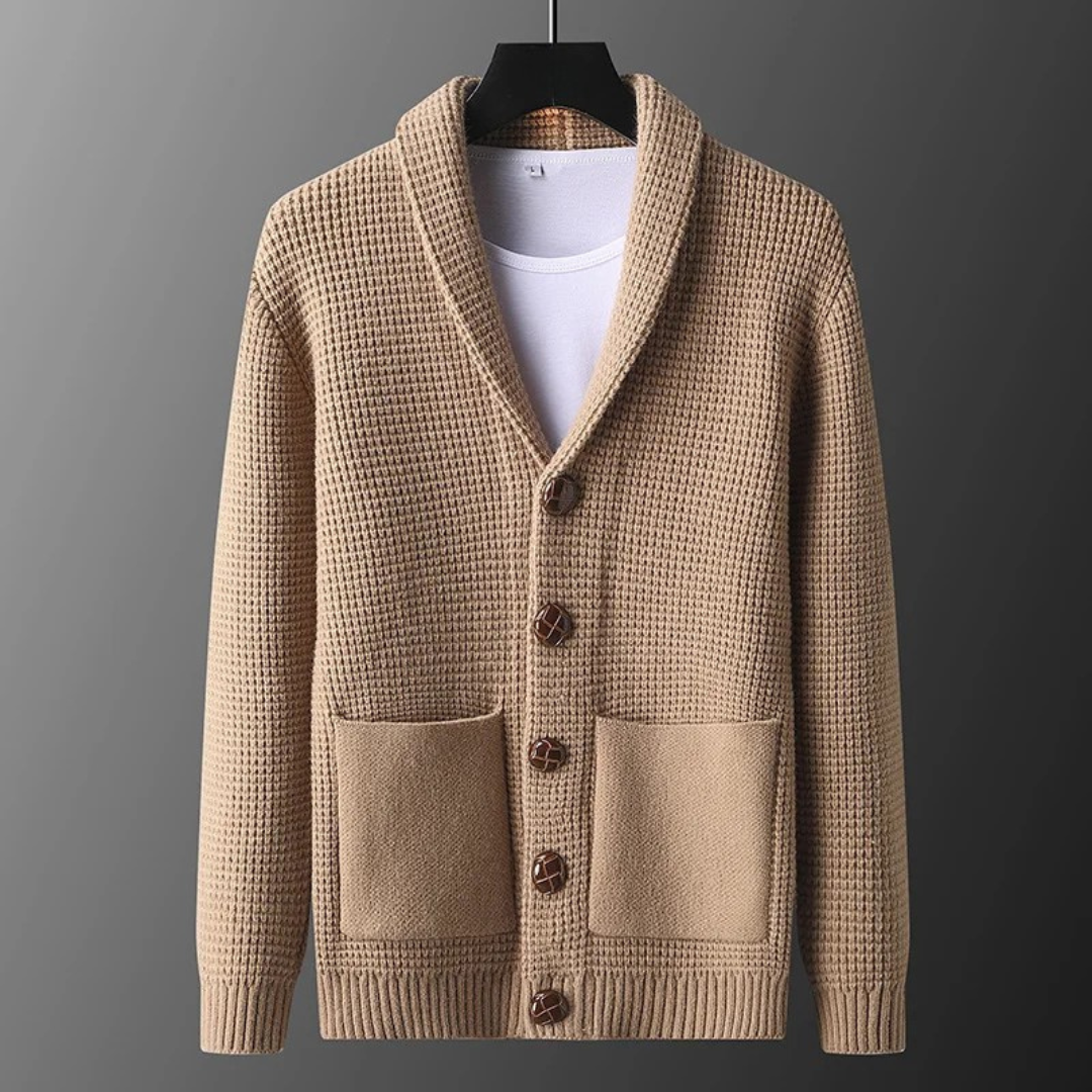 The Camden Waffle Cardigan