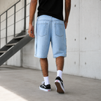 The Brixton Baggy Denim Shorts
