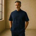 Hanfu Embroidered Silk-Blend Set