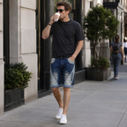 Carter Faded Denim Shorts