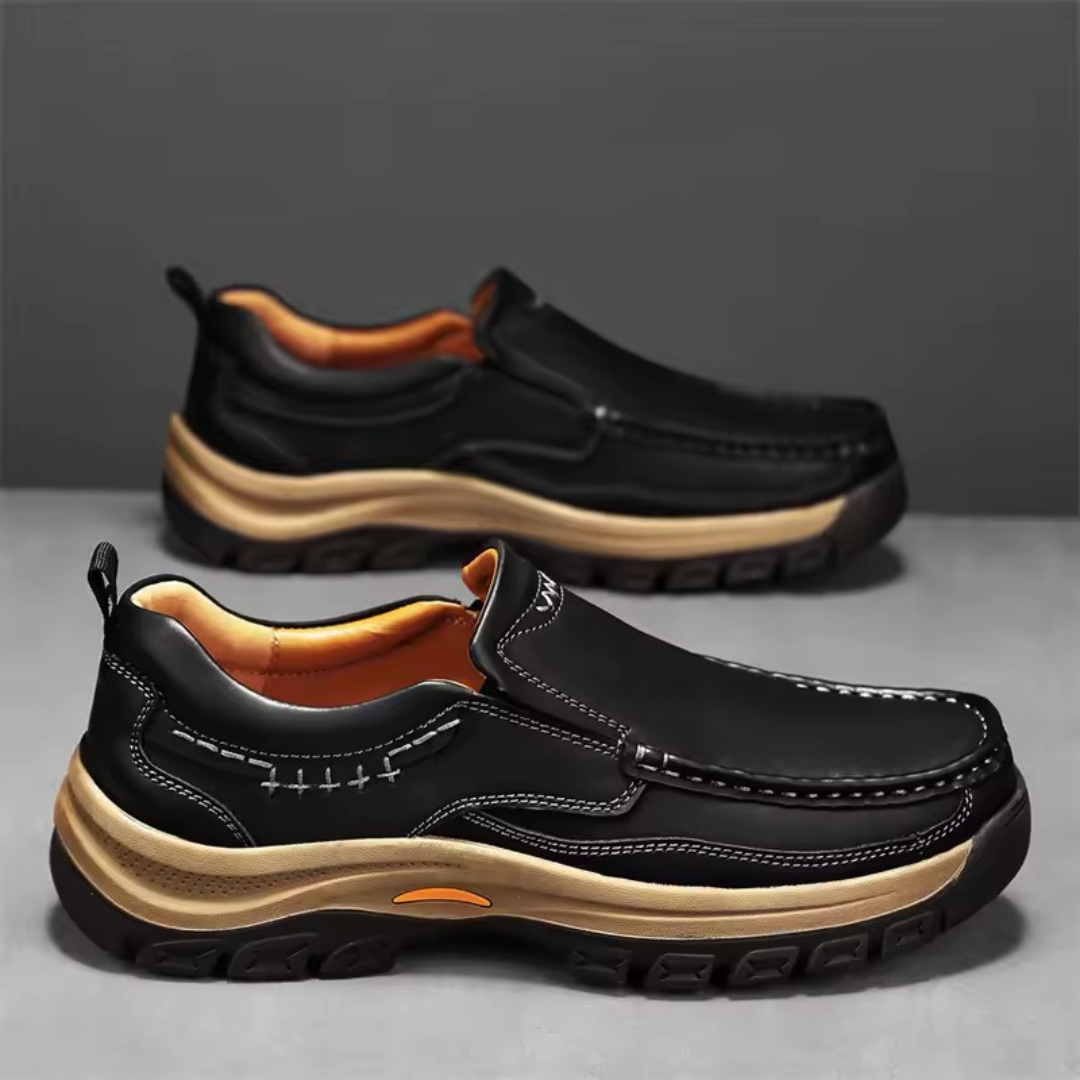 Maxwell Genuine Leather Slip-On