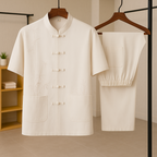 Hanfu Embroidered Silk-Blend Set