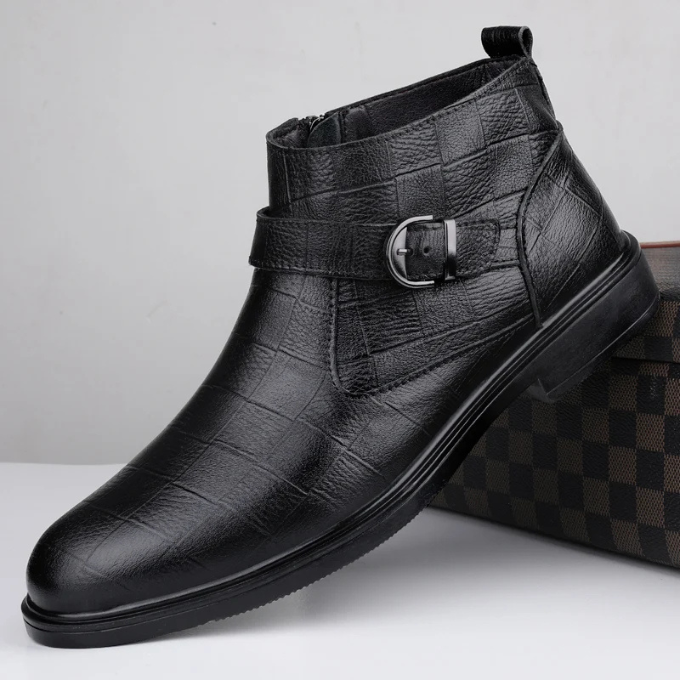 The Stratford Leather Boot