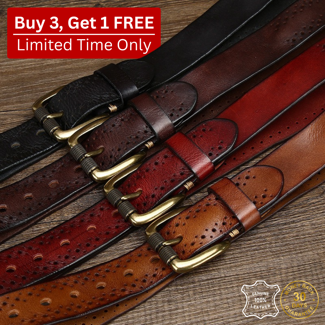 Foundry Steelhide Leather Belt