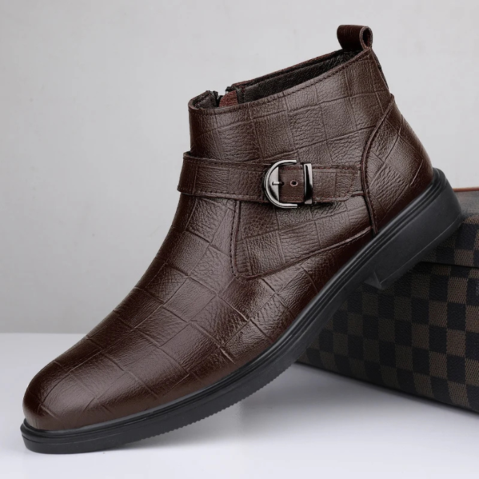 The Stratford Leather Boot