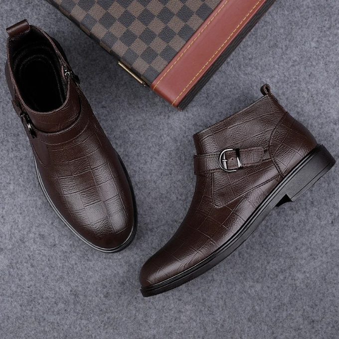 The Stratford Leather Boot