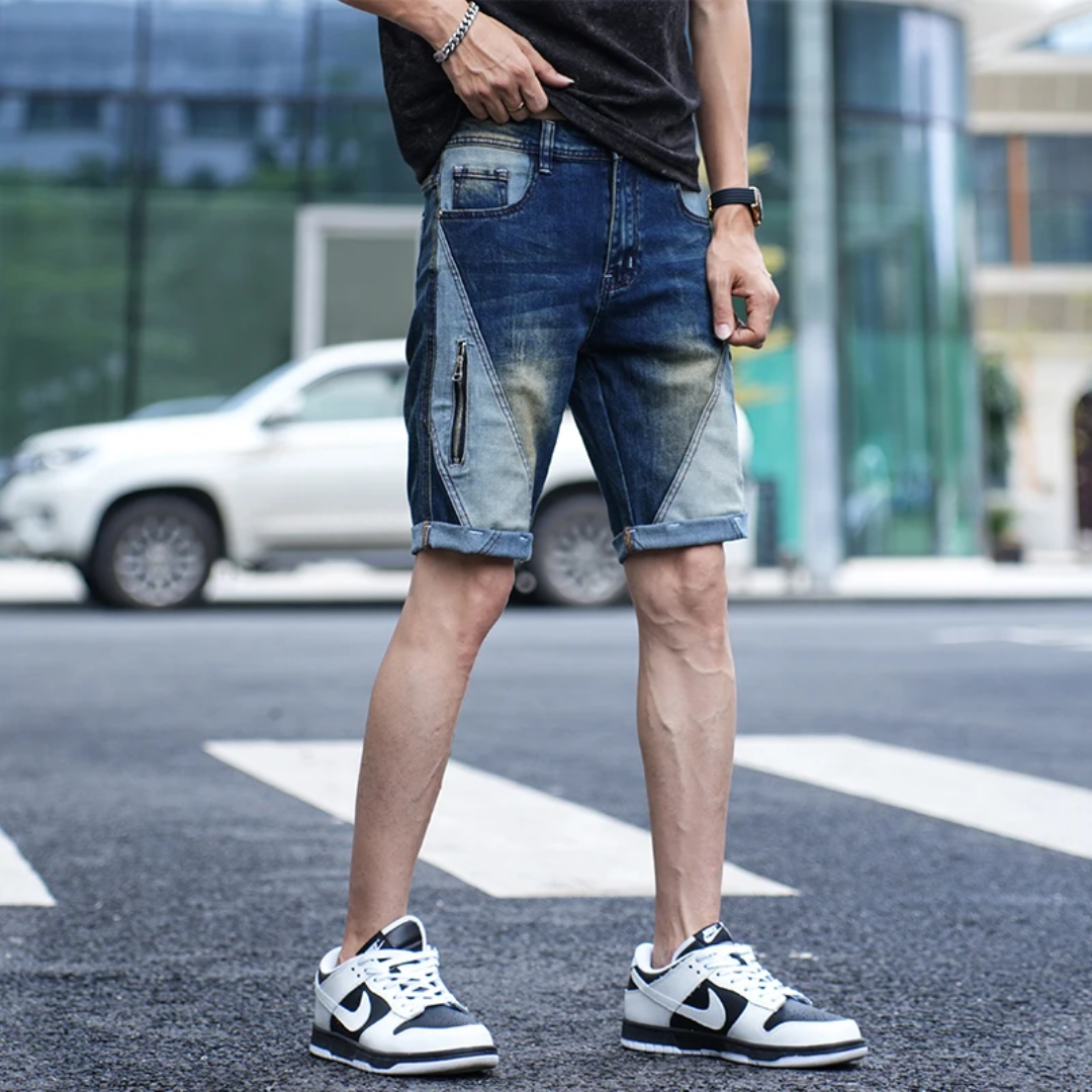Carter Faded Denim Shorts