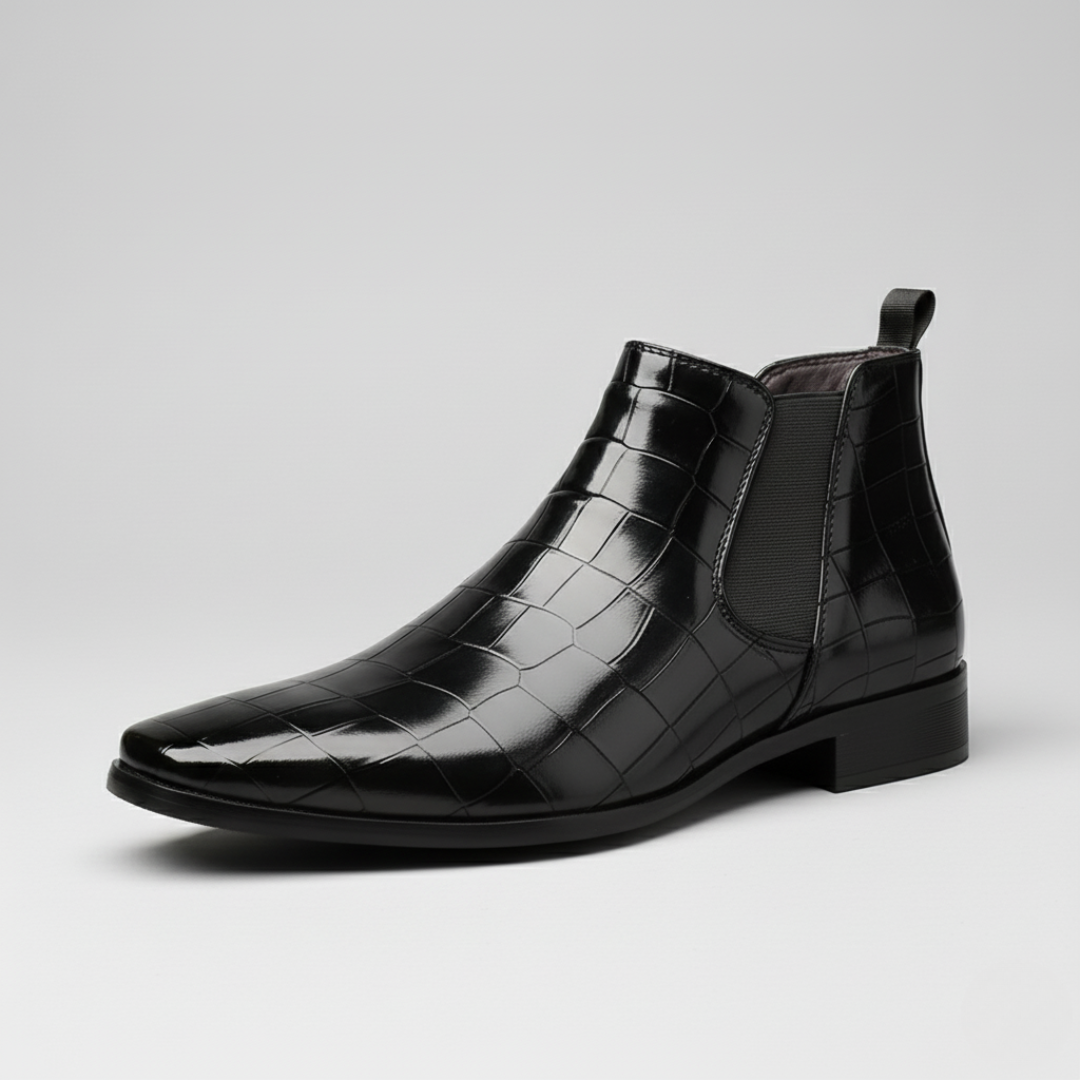 Marco Crocodile Chelsea Boots