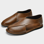 Lorenzo Calfskin Leather Sandal