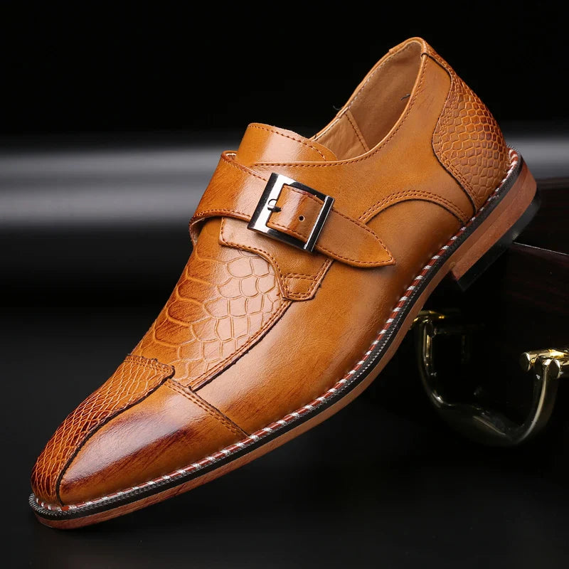 Vincent Crocodile Leather Oxford