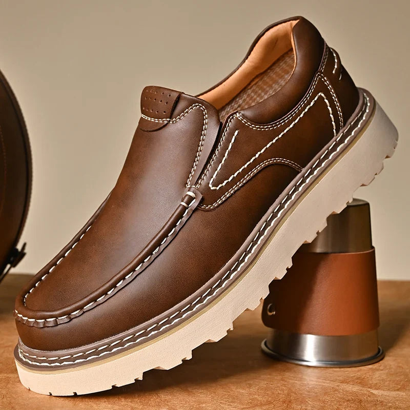 Westford Leather Moc Loafers