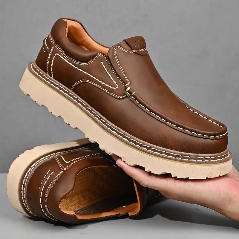 Westford Leather Moc Loafers