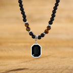 CagedTiger Onyx Necklace