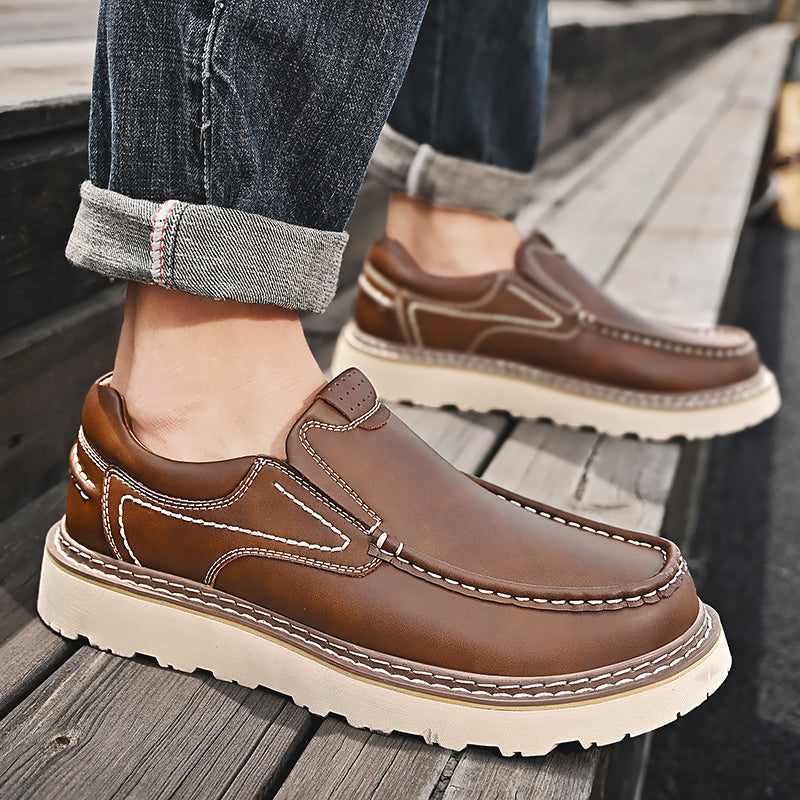 Westford Leather Moc Loafers