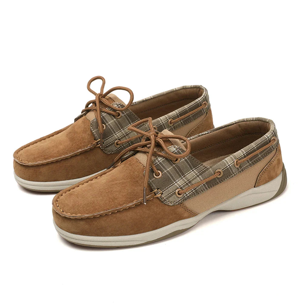 Nantucket Suede Boat Shoe