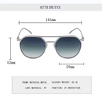 Maverick Double-Bridge Aviators