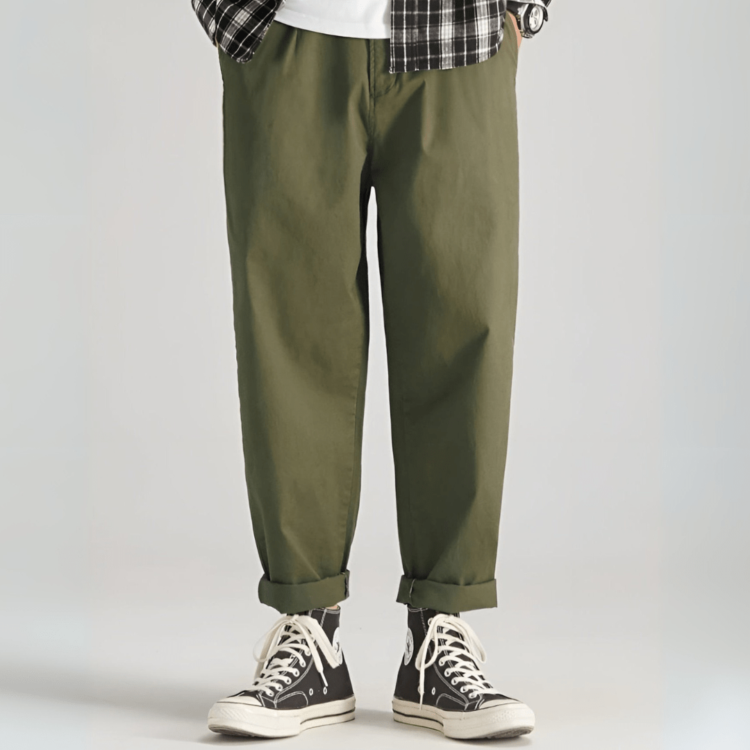 Aiden Cuffed Chinos - Greyson Vale