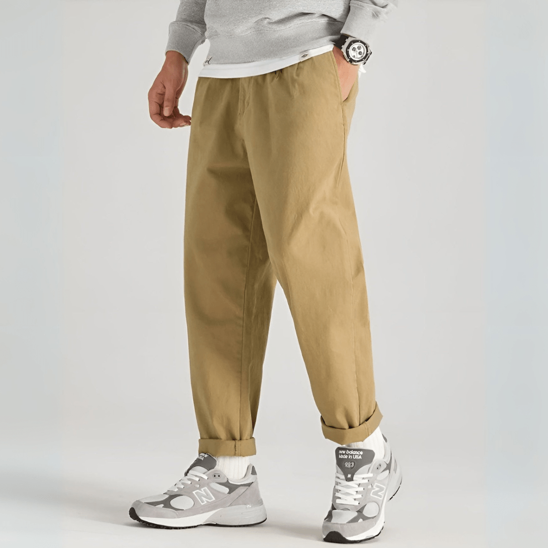 Aiden Cuffed Chinos - Greyson Vale