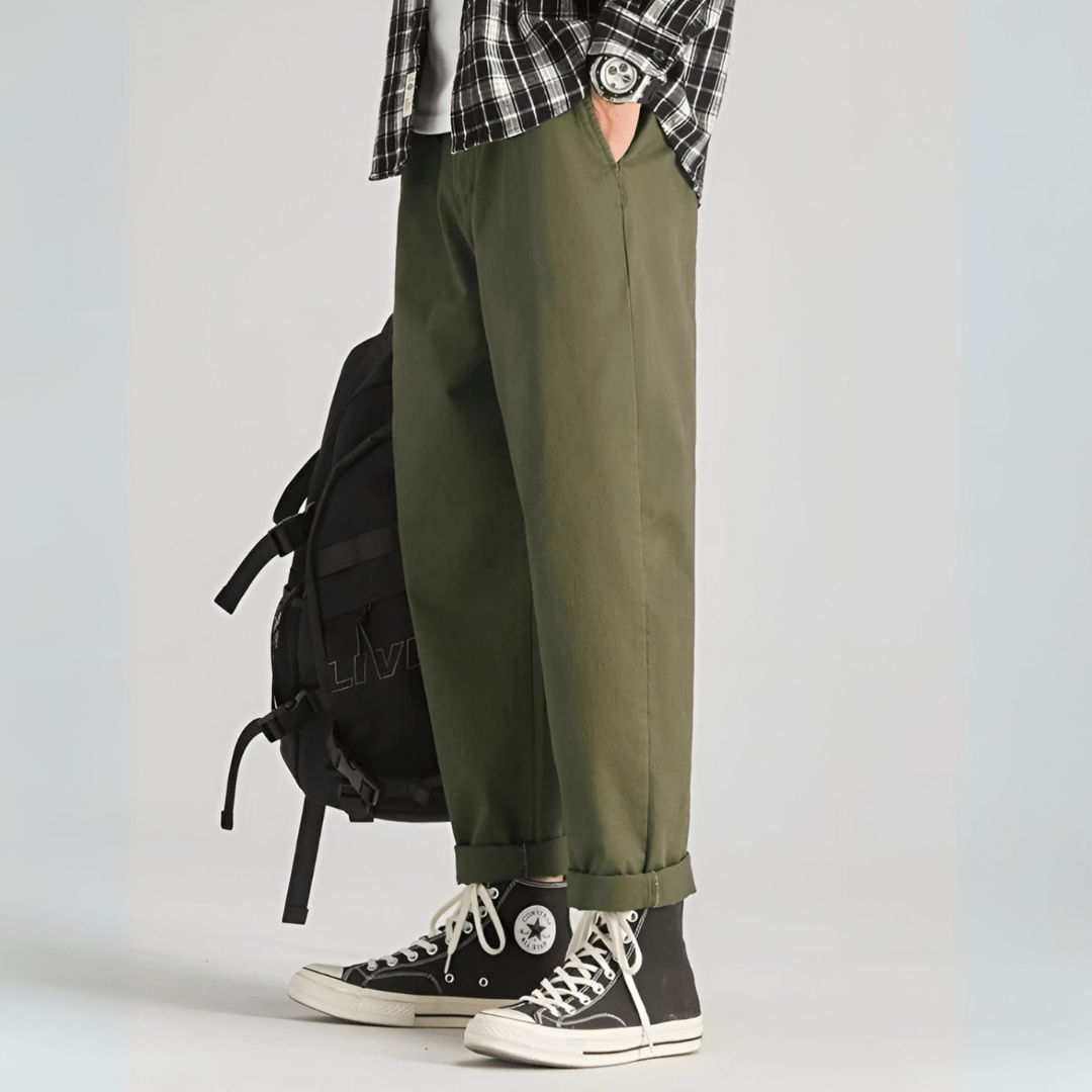 Aiden Cuffed Chinos - Greyson Vale