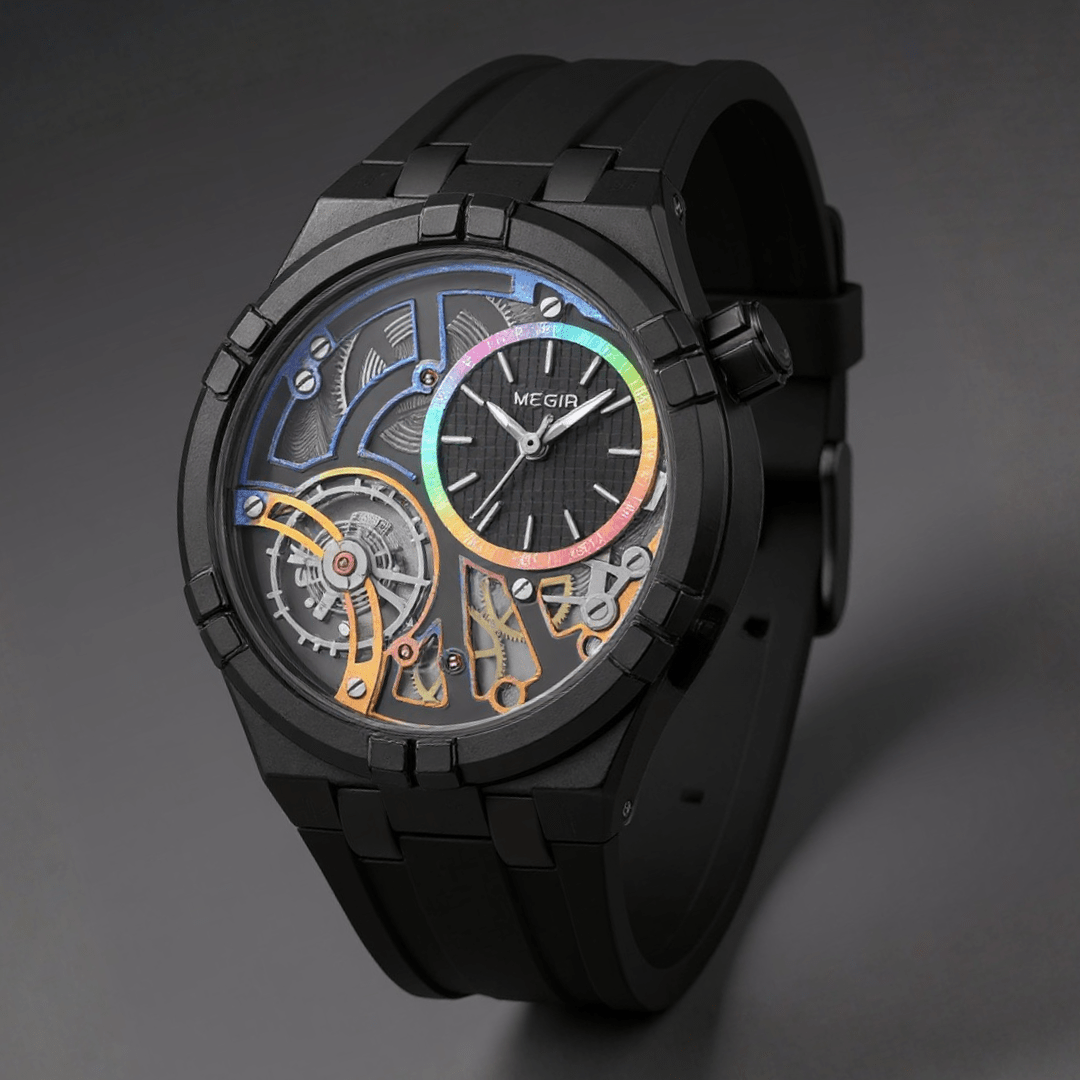 Apex Skeleton Watch, 45mm - Greyson Vale