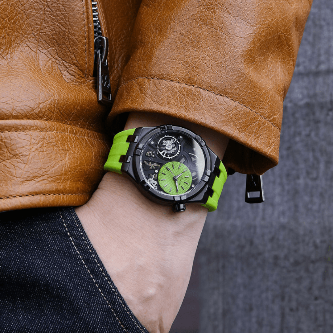 Apex Skeleton Watch, 45mm - Greyson Vale