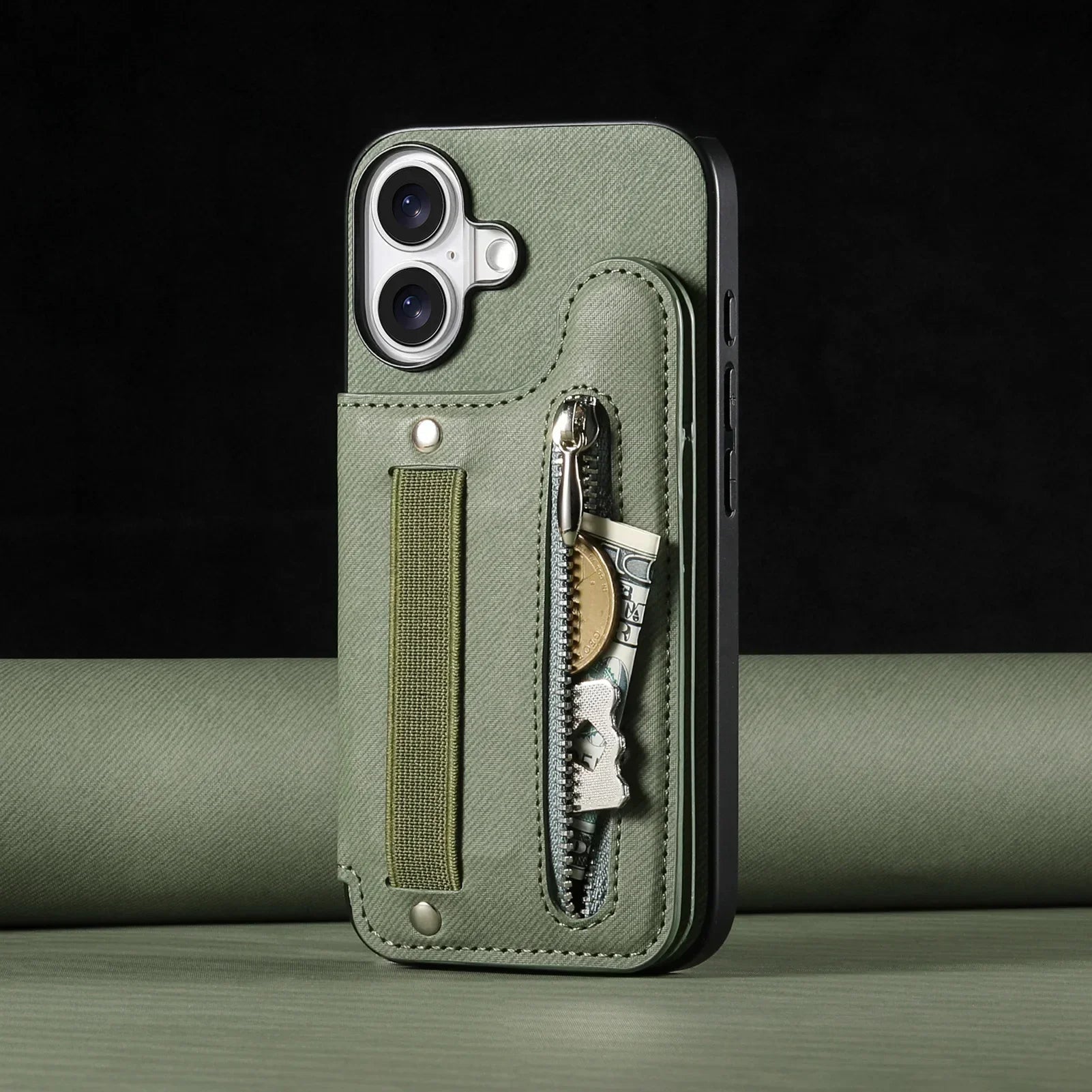ArcGuard iPhone Leather Wallet Case - Greyson Vale