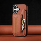 ArcGuard iPhone Leather Wallet Case - Greyson Vale