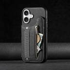 ArcGuard iPhone Leather Wallet Case - Greyson Vale