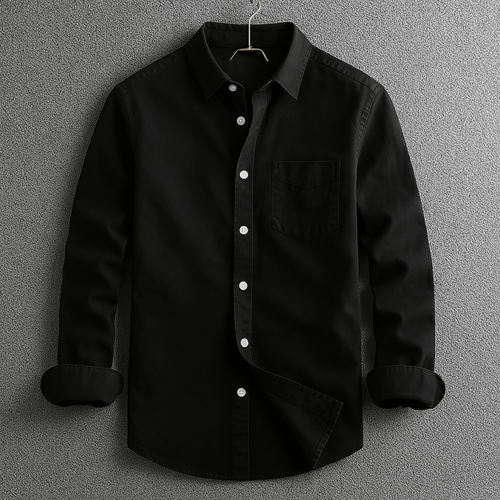 Ashford Signature Shirt - Black - XS