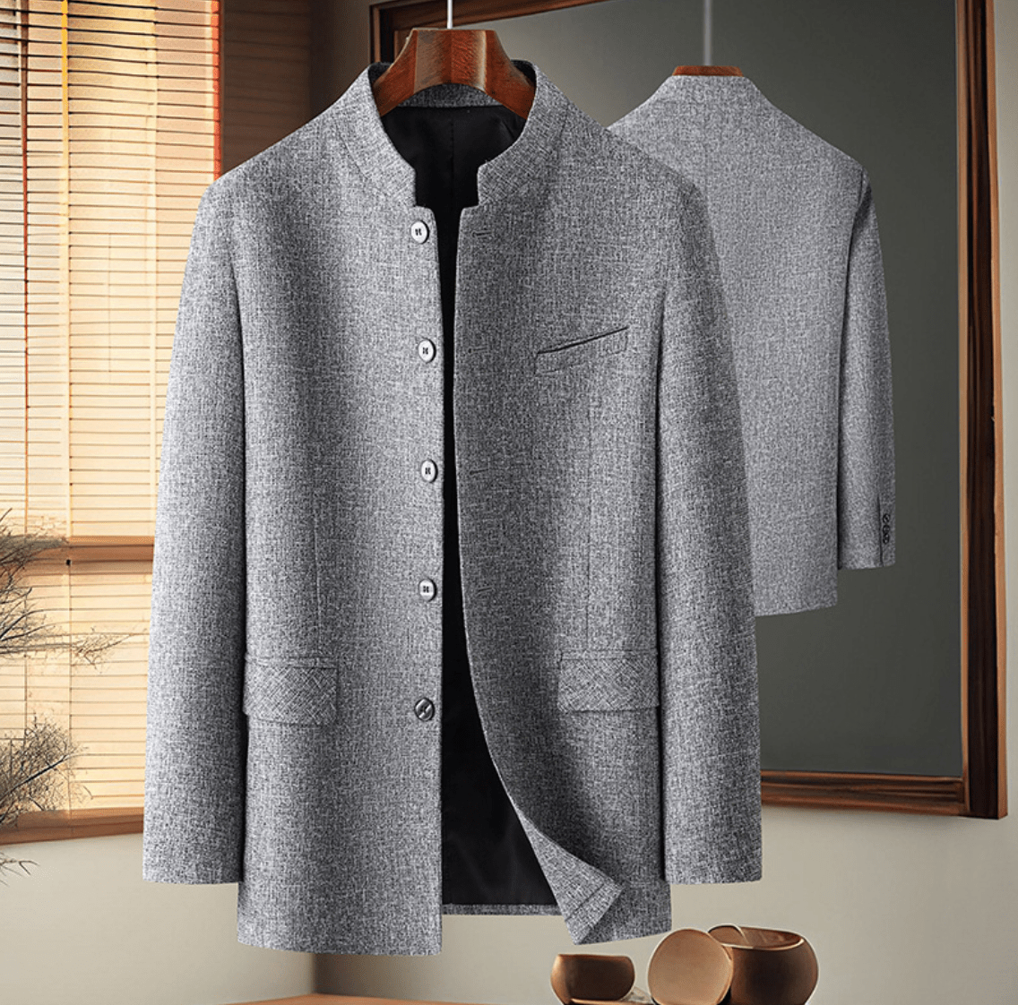 Ashford Stand - Collar Blazer - Greyson Vale