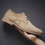 Beckett Suede Derby Shoes - Greyson Vale