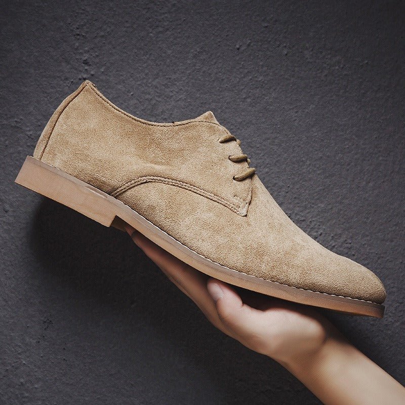 Beckett Suede Derby Shoes - Greyson Vale