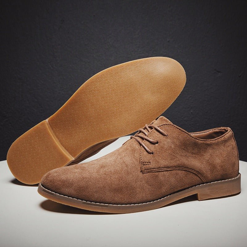 Beckett Suede Derby Shoes - Greyson Vale