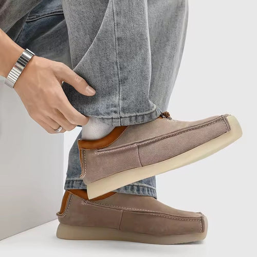 Bennett '89 Leather Loafers - Beige - 6