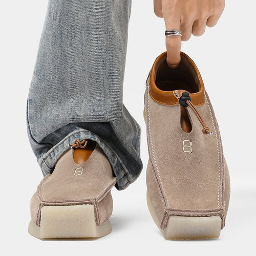 Bennett '89 Leather Loafers - Beige - 6