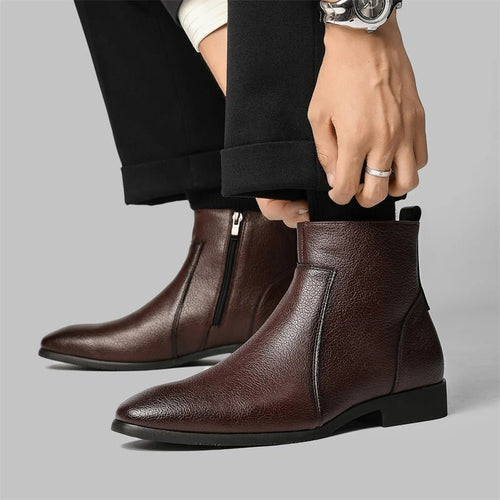 Bennett Leather Chelsea - Rich Brown - 7