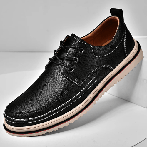 Bennett Leather Derby - Black - 7