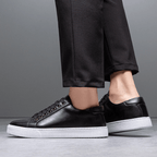 Bennett Leather Low - Tops - Greyson Vale