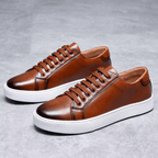 Bennett Leather Low - Tops - Greyson Vale