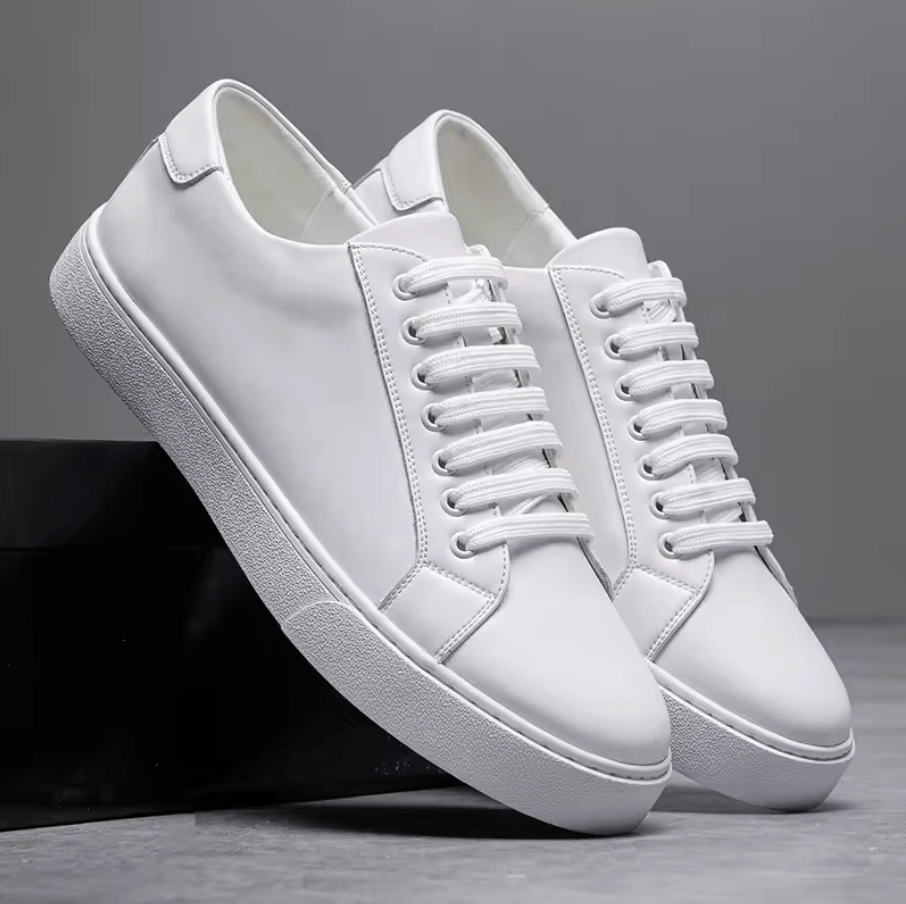 Bennett Leather Low - Tops - Greyson Vale