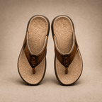 Bronson Leather Sandal - Brown - 5.5