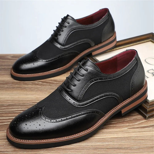 Brooks Wingtip Brogue - Black - 7