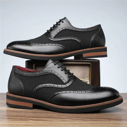 Brooks Wingtip Brogue - Black - 7