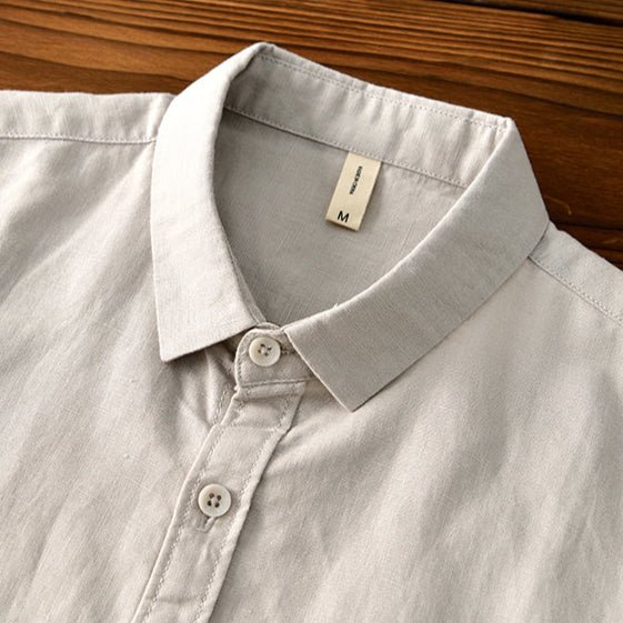 Bruno Mark Linen Shirt - Greyson Vale
