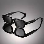 Bryson Retro Block Shades - Black - 
