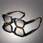 Bryson Retro Block Shades - Green - 